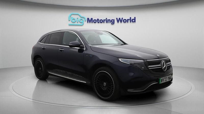 Blue Used 2022 Mercedes EQC400 AMG Line Premium Plus SUV | £27,700 (Expensive) - Image 1/4