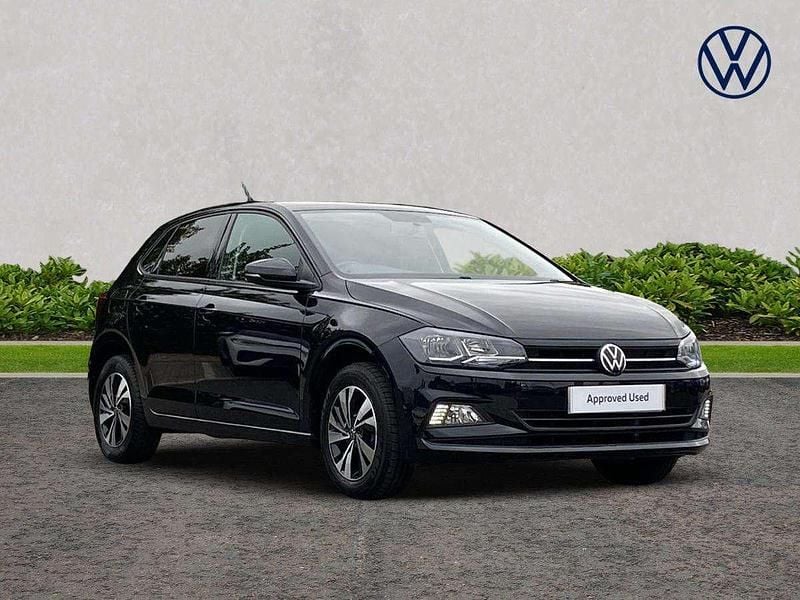 Black Used 2021 VW Polo Match Hatchback | £15,190 (Fair price) - Image 1/4