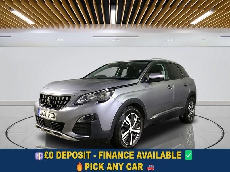 Grey Used 2020 Peugeot 3008 Allure Hatchback | £10,349 (Fair price) - Image 1/4