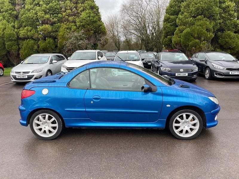 Used Peugeot 206 Allure 2006 Blue Cabriolet