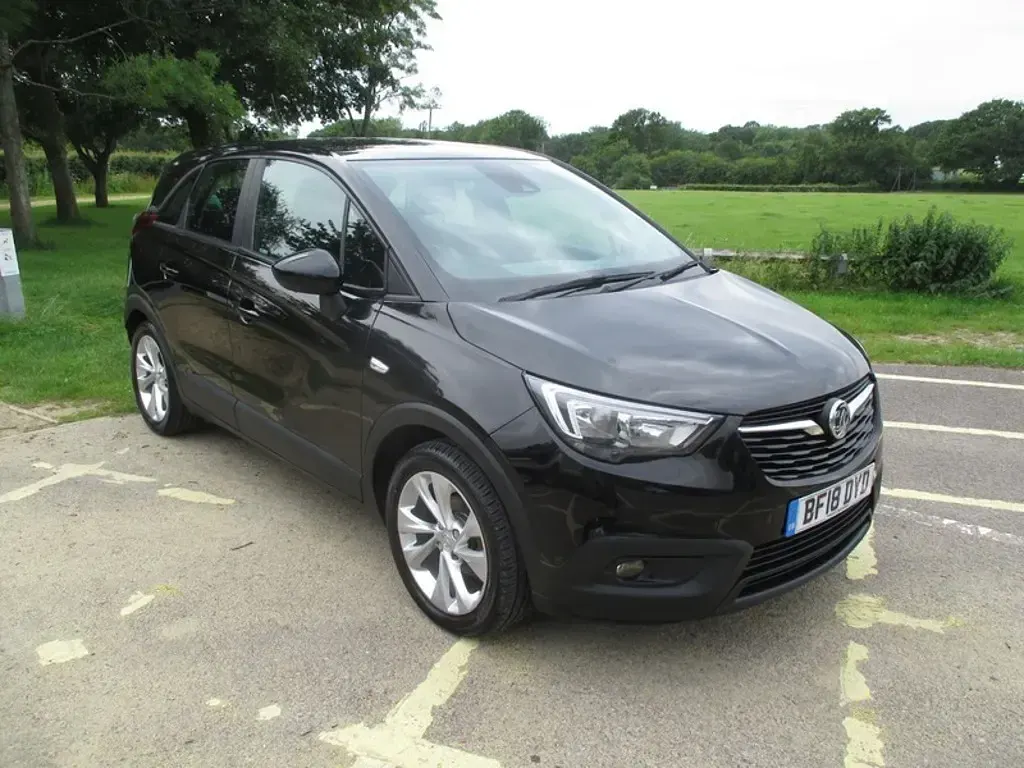 Used Vauxhall Crossland X 81 HP (59 kW) 2018 Black SUV