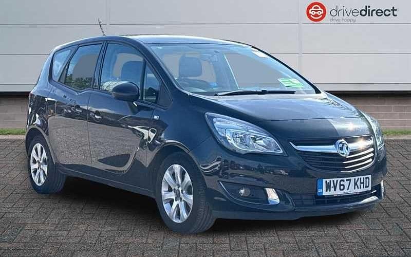 Used Vauxhall Meriva 101 HP (74 kW) 2017 Black MPV