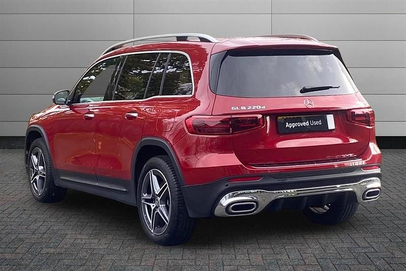 Used Mercedes GLB220 AMG Line Premium 190 HP (139 kW) 2024 Patagonia red SUV