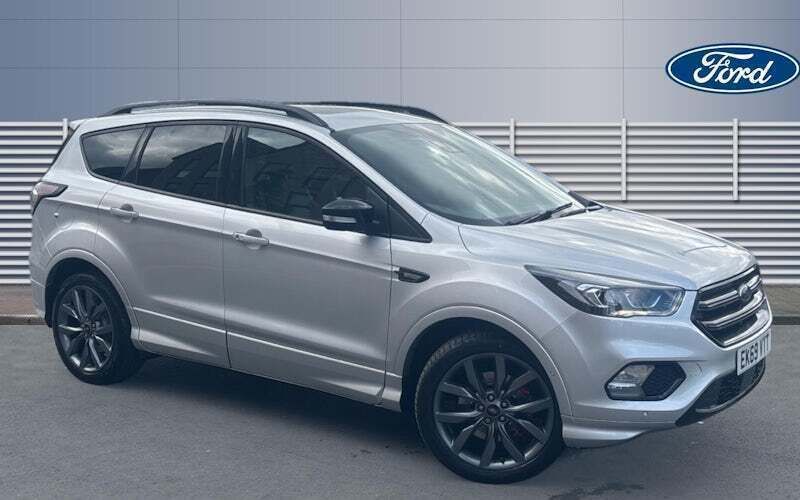 Silver Used 2019 Ford Kuga ST-Line SUV | £14,199 (Fair price) - Image 1/4