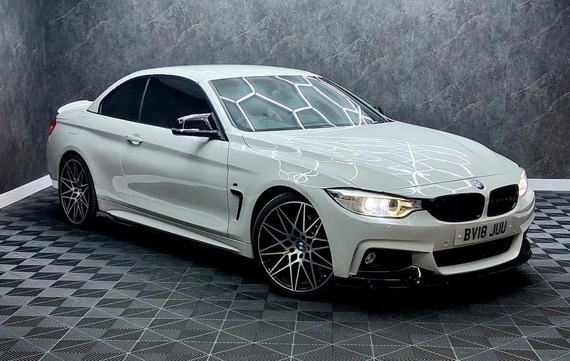 Used BMW 430 Cabriolet M Sport 2018 White Cabriolet