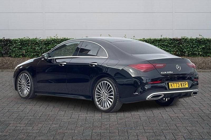 Used Mercedes CLA220 AMG Line Premium 190 HP (139 kW) 2023 Black Sedan
