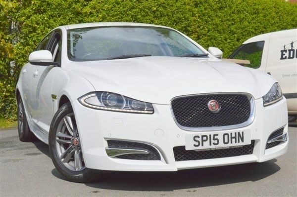 White Used 2015 Jaguar XF R-Sport Sedan | £8,595 (Fair price) - Image 1/1