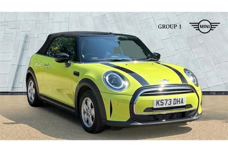 Zesty yellow Used 2023 Mini Cooper Cabriolet Classic Cabriolet | £22,295 (A bit pricey) - Image 1/4