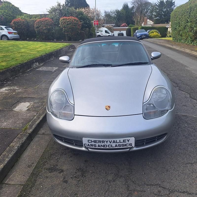 Used Porsche Boxster 2002 Silver Cabriolet
