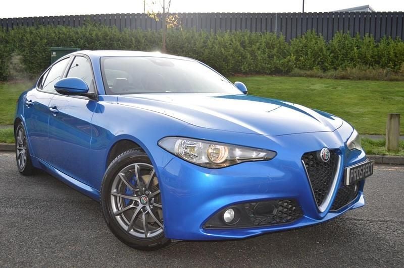 Misano blue metallic Used 2019 Alfa Romeo Giulia Super Sedan | £15,900 (Fair price) - Image 1/4