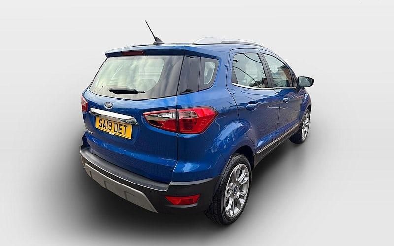 Used Ford Ecosport Titanium 125 HP (91 kW) 2019 Blue SUV