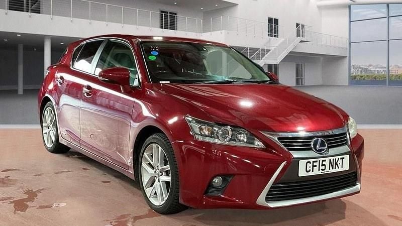 Red Used 2015 Lexus CT200h Hatchback | £7,950 (Super price) - Image 1/4
