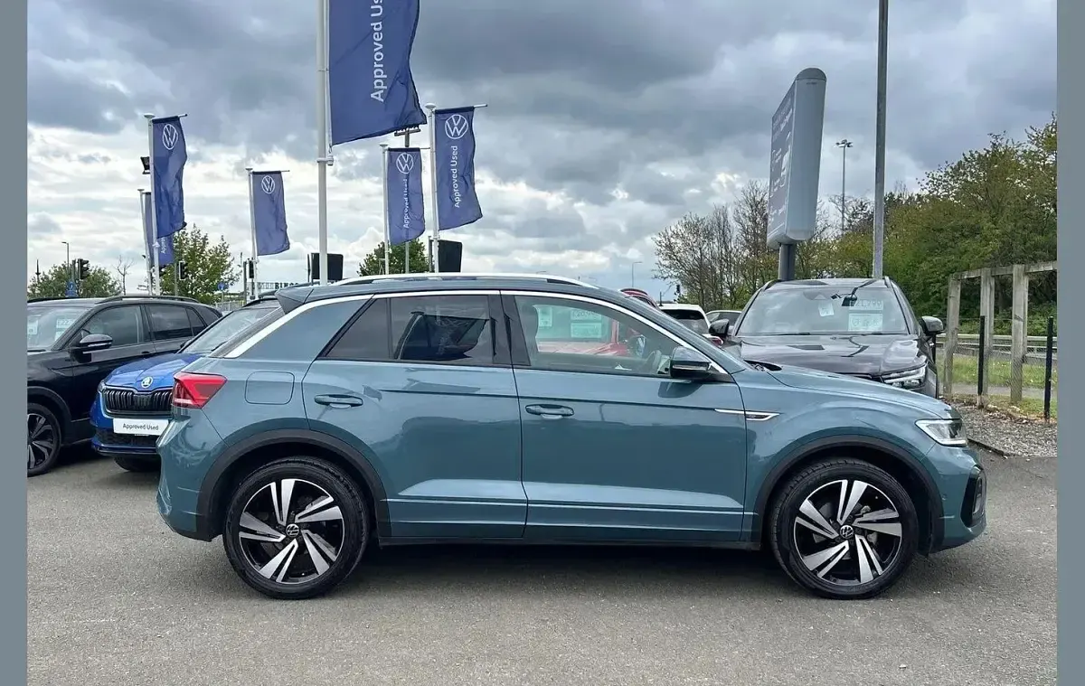 Used VW T-Roc R-line 150 HP (110 kW) 2023 Blue SUV