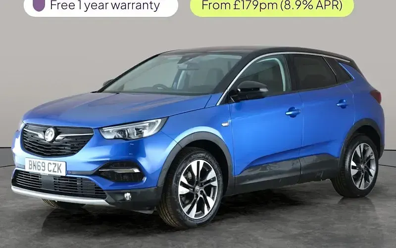 Used Vauxhall Grandland X SRi 131 HP (96 kW) 2021 SUV