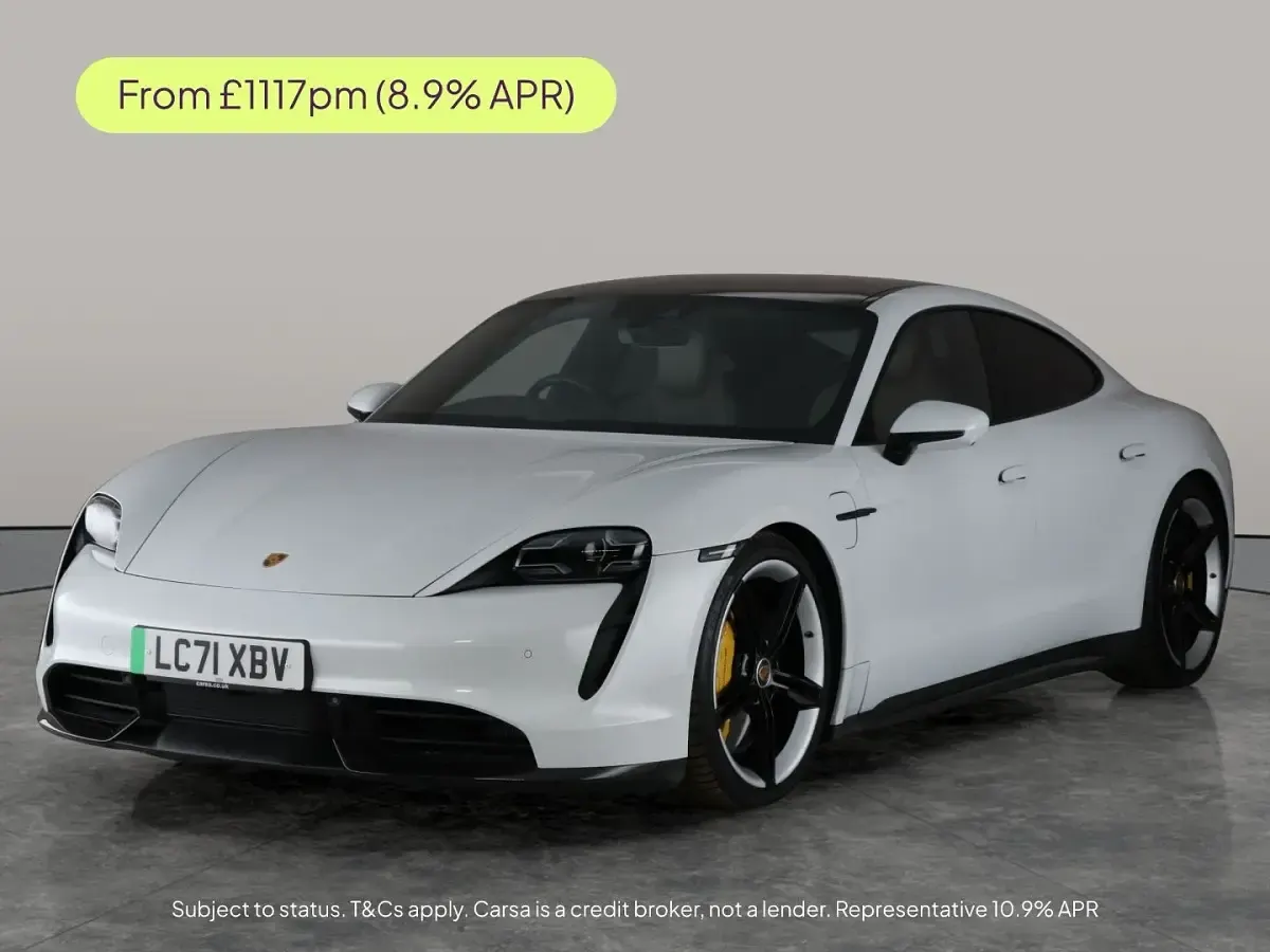 Usado Porsche Taycan Performance Package 559 kW (761 HP) 2021 Branco Sedan