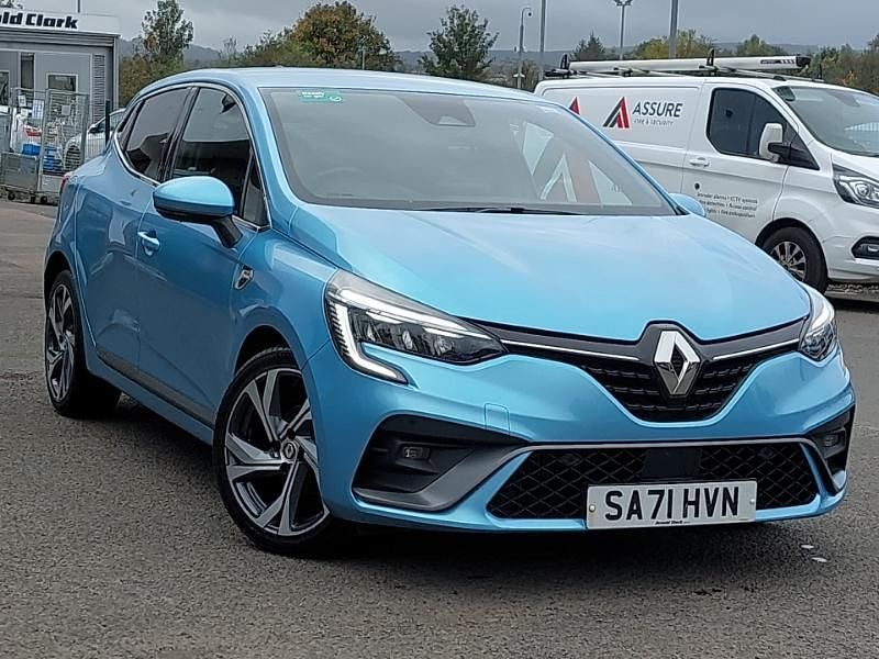 Blue Used 2021 Renault Clio V RS Line Hatchback | £12,498 (Fair price) - Image 1/4