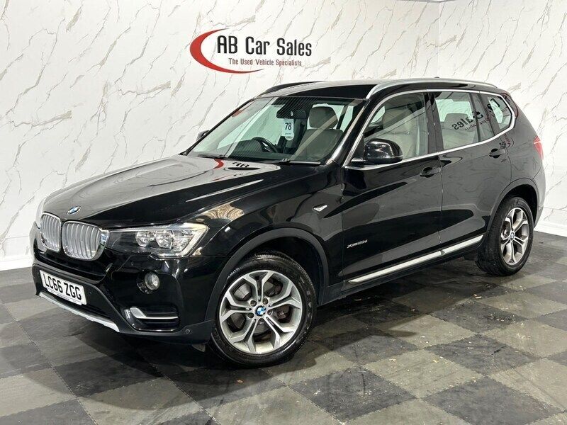Black Used 2016 BMW X3 xLine SUV | £15,299 (Fair price) - Image 1/3