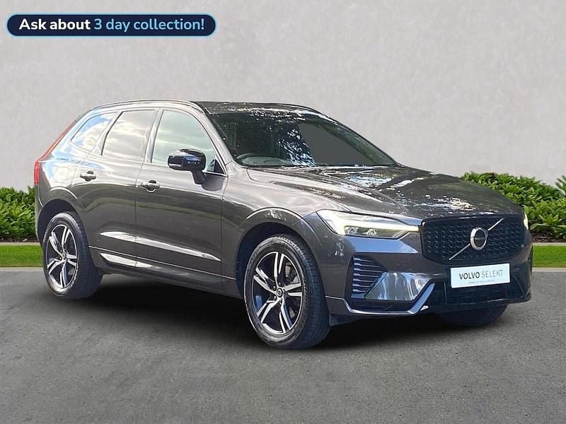 Grey Used 2022 Volvo XC60 R-Design SUV | £32,232 (Fair price) - Image 1/4