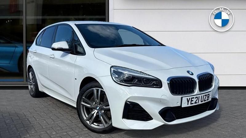 White Used 2021 BMW 225 Active Tourer M Sport MPV | £16,311 - Image 1/4