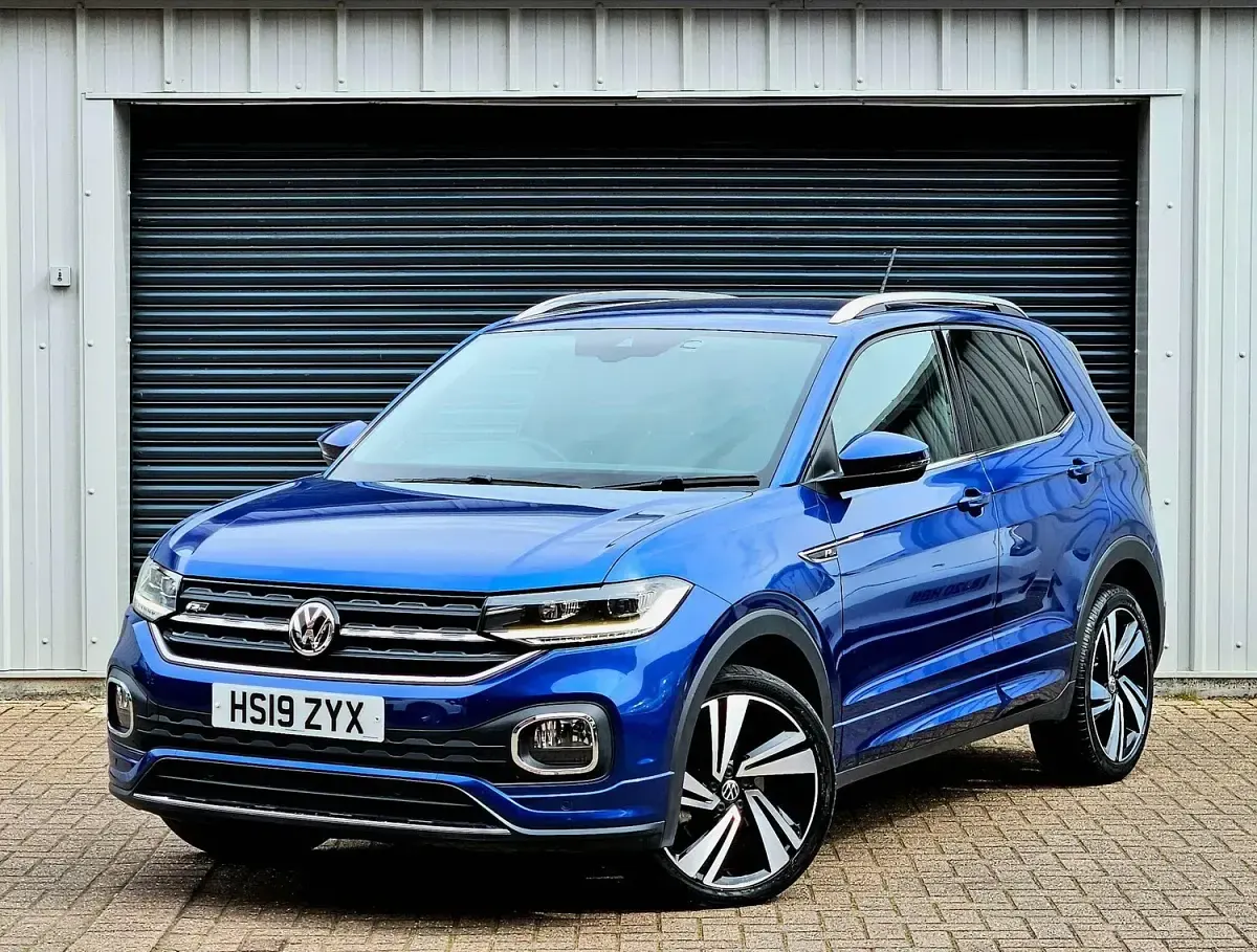 Used VW T-Cross R-line 2019 Blue SUV