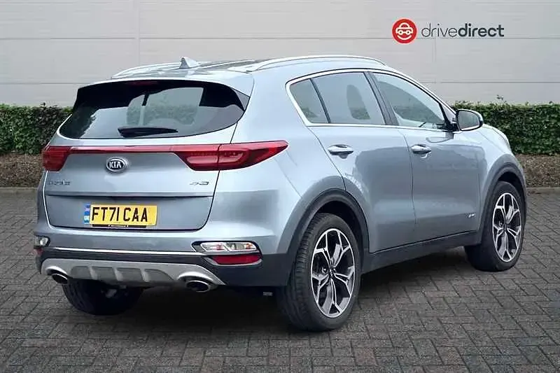 Used Kia Sportage GT-Line 136 HP (100 kW) 2022 Silver SUV