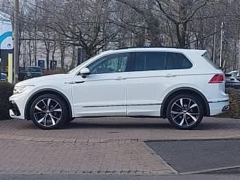 Used VW Tiguan R-line 150 HP (110 kW) 2023 White SUV