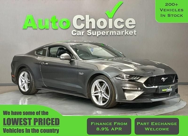 Used Ford Mustang GT Fastback 450 HP (330 kW) 2018 Grey Coupe