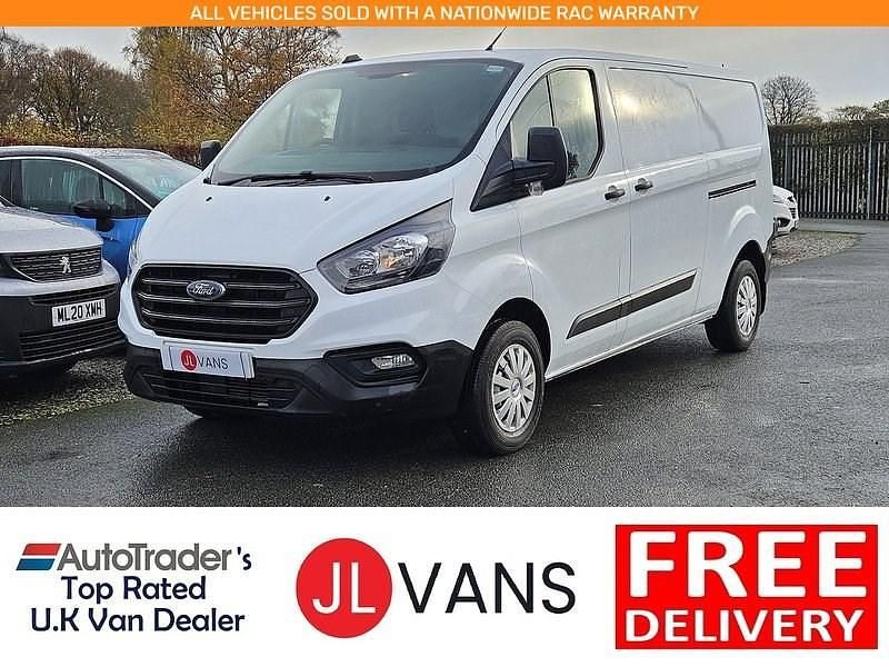 Used Ford Transit Custom 2021 Frozen white (solid paint)