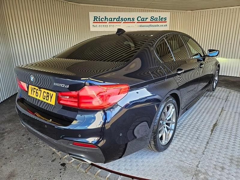 Used BMW 520 M Sport 190 HP (139 kW) 2017 Black Sedan