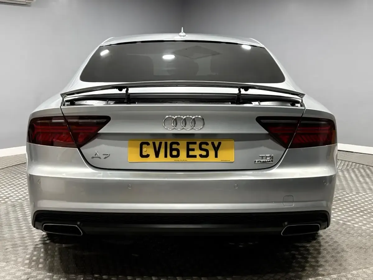 Used Audi A7 Black Edition 2016 Silver Hatchback