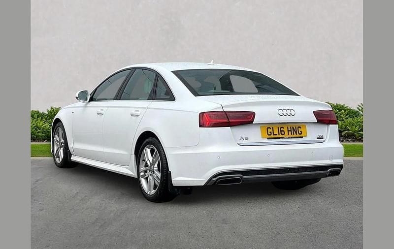 Used Audi A6 S-Line 316 HP (232 kW) 2016 White Sedan