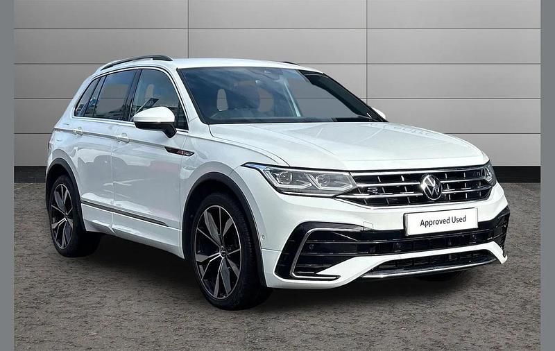 Used VW Tiguan R-line 150 HP (110 kW) 2022 White SUV