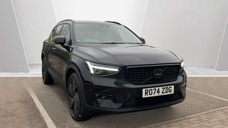 Black Used 2025 Volvo XC40 Ultra SUV | £40,990 - Image 1/3