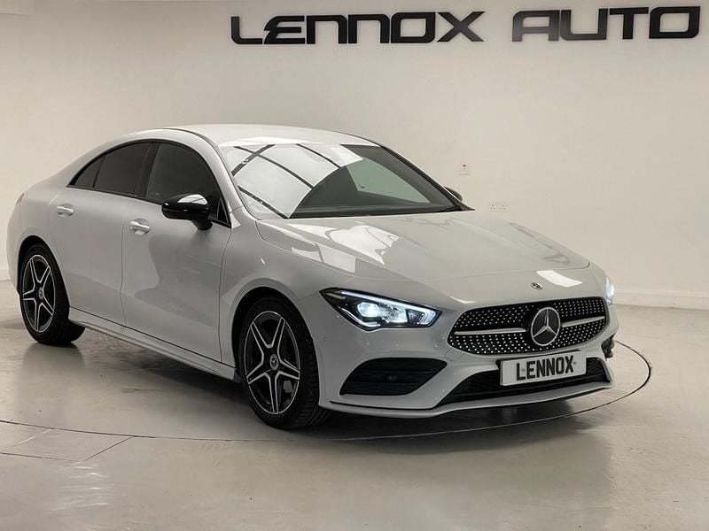 White Used 2023 Mercedes CLA180 Executive Sedan | £22,590 (Good price) - Image 1/4