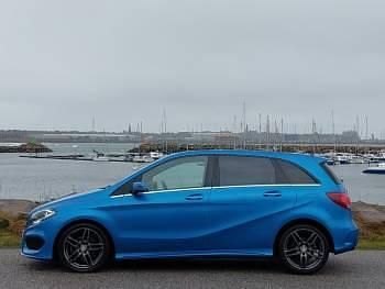 Used Mercedes B200 AMG line 136 HP (100 kW) 2016 Blue MPV