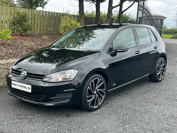 Used VW Golf VII S 105 HP (77 kW) 2015 Black Hatchback