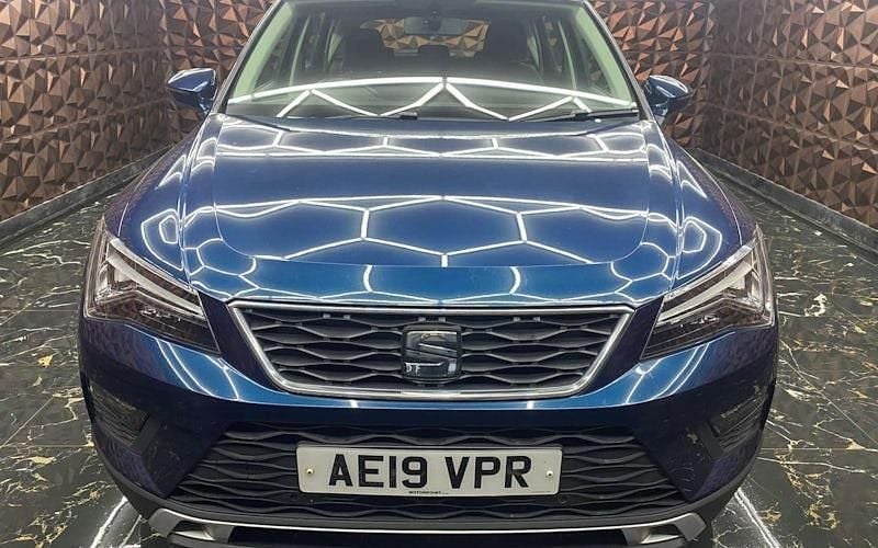 Used Seat Ateca SE Technology 116 HP (85 kW) 2019 Blue SUV