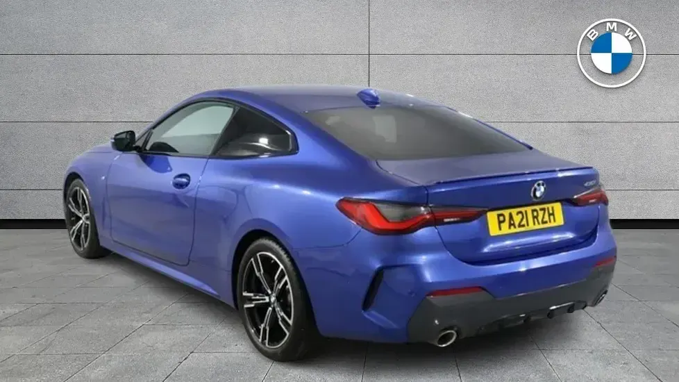 Used BMW 430 M Sport 258 HP (189 kW) 2021 Blue Coupe
