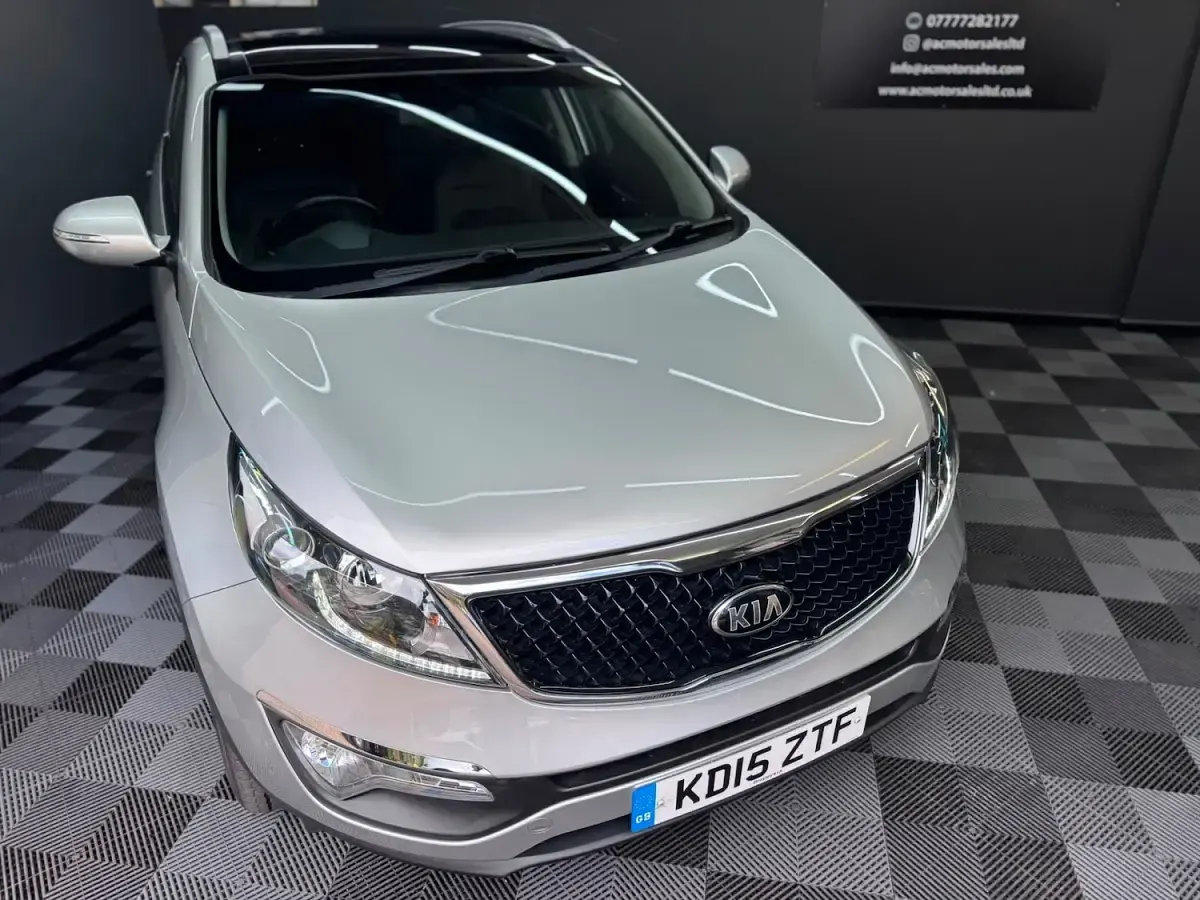 Used Kia Sportage 130 HP (95 kW) 2015 Silver SUV