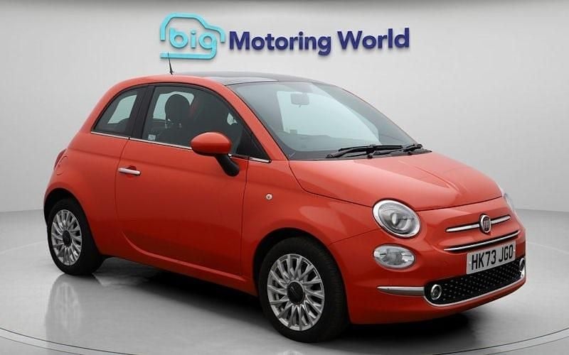 Orange Used 2023 Fiat 500 S Hatchback | £9,000 (Fair price) - Image 1/4