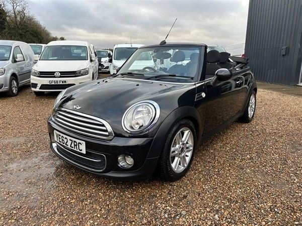 Black Used 2013 Mini Cooper D Cabriolet Cabriolet | £4,694 (A bit pricey) - Image 1/1