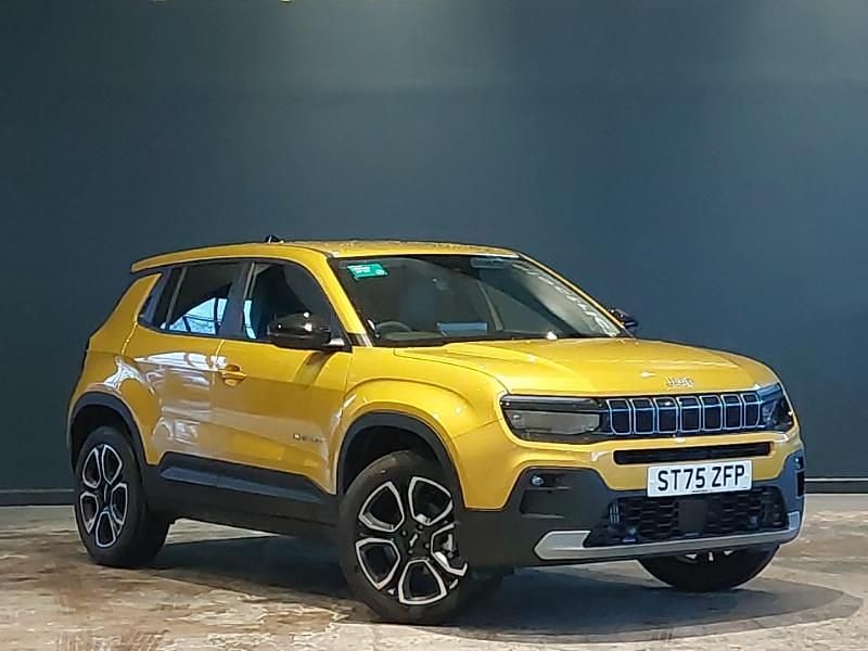 New Jeep Avenger Summit 100 HP (73 kW) 2025 Yellow SUV