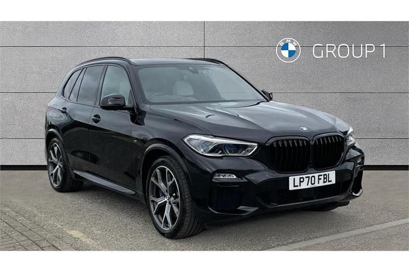 Used BMW X5 M Sport 340 HP (250 kW) 2021 Black sapphire metallic paint SUV