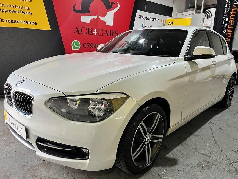 White Used 2015 BMW 116 Sport Line Hatchback | £5,390 (Fair price) - Image 1/3