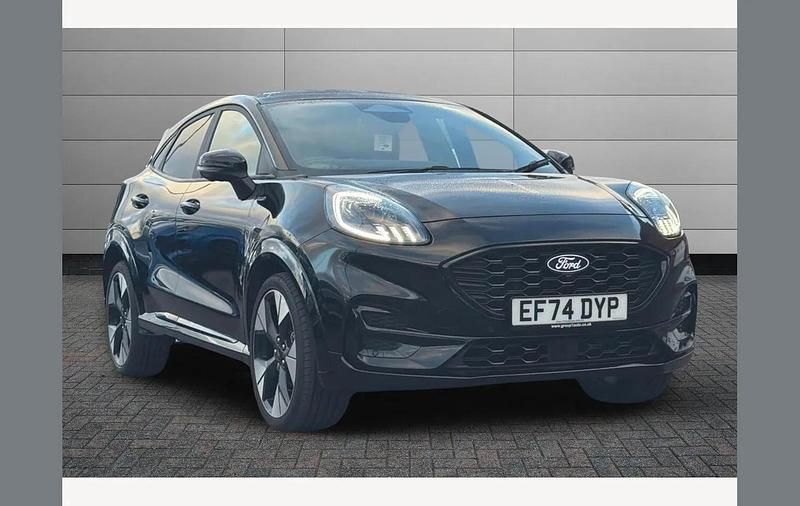 Black Used 2024 Ford Puma ST-Line X SUV | £23,795 - Image 1/4