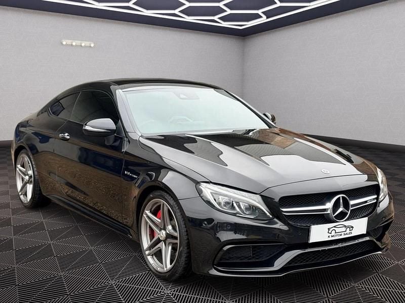 Black Used 2018 Mercedes C63S AMG Premium Coupe | £36,995 (Fair price) - Image 1/3