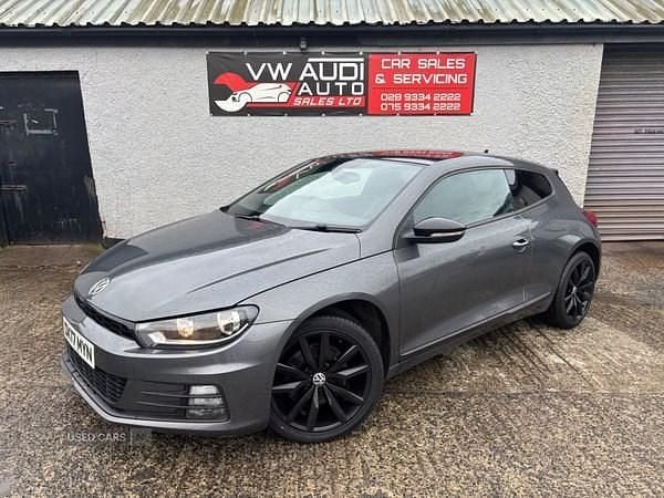 Used VW Scirocco Black Edition 180 HP (132 kW) 2017 Grey Coupe