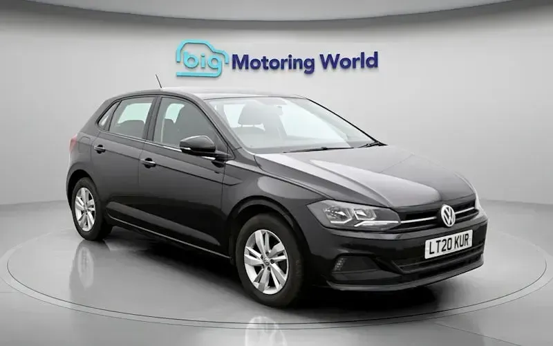 Begagnad VW Polo SE 80 HK (58 kW) 2020 Svart Halvkombi