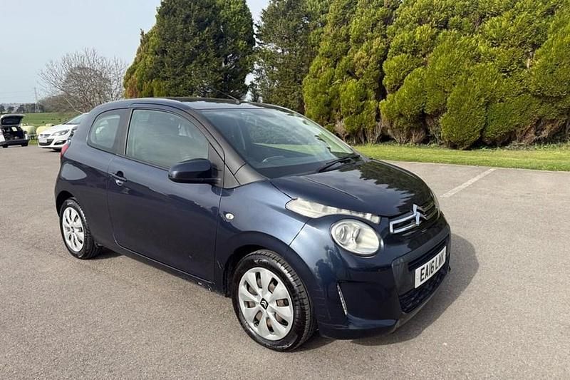 Used Citroën C1 Feel 82 HP (60 kW) 2016 Blue Hatchback