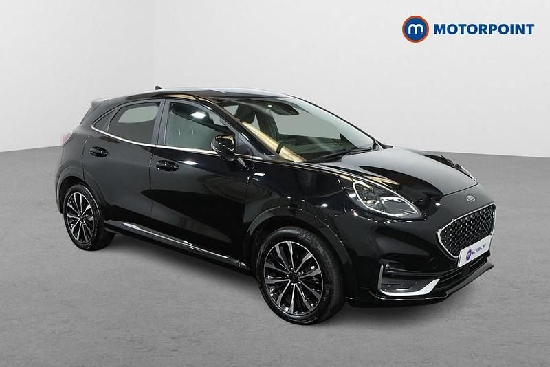Black Used 2023 Ford Puma ST-Line Hatchback | £17,299 (Fair price) - Image 1/4